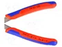 Knipex Electronic Super Knips Alicate diagonal de corte de precisión