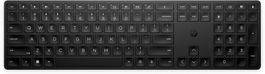 HP Teclado Inalámbrico Programable 450 Negro, RF Inalámbrica + USB, Completo 100%