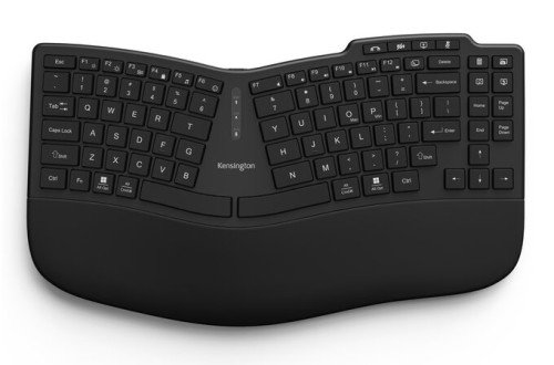 Kensington Pro Fit Ergo KB675 EQ TKL Teclado Ergonómico Negro Español
