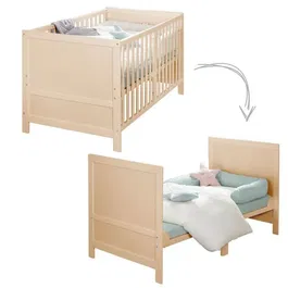 Roba Cuna convertible para bebé EASY SLEEP 70 x 140 cm AAAJD44169 Madera natural
