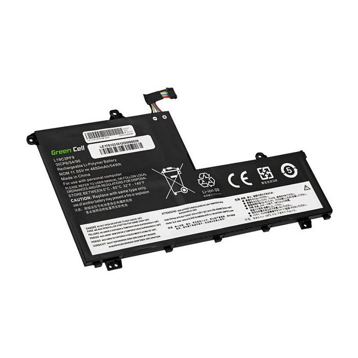 Green Cell Batería LE176 para Lenovo ThinkBook 14-IIL 14-IML 15-IIL 15-IML 4650mAh