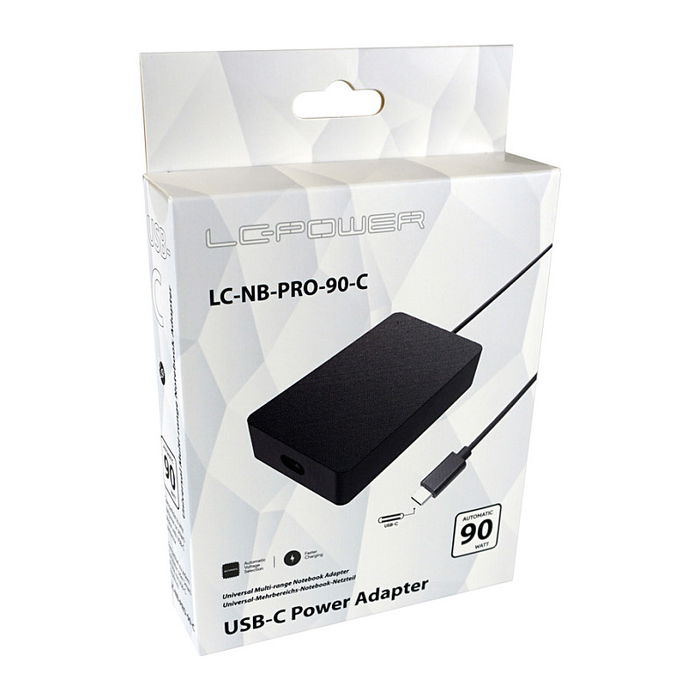 LC-Power LC-NB-PRO-90-C Cargador Portátil USB-C 90W Interior
