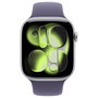 Apple Watch Series 11 GPS + Cellular 46 mm - Aluminio Plateado - Correa Deportiva Morado Niebla S/M