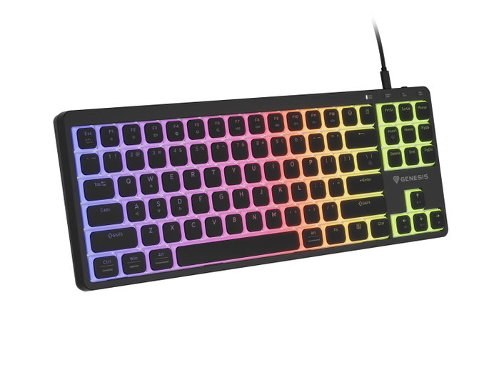 Genesis Thor 430 TKL Outemu Silent Pink Black Hot-Swap Slim