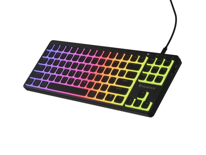 Genesis Thor 430 TKL Outemu Silent Pink Black Hot-Swap Slim