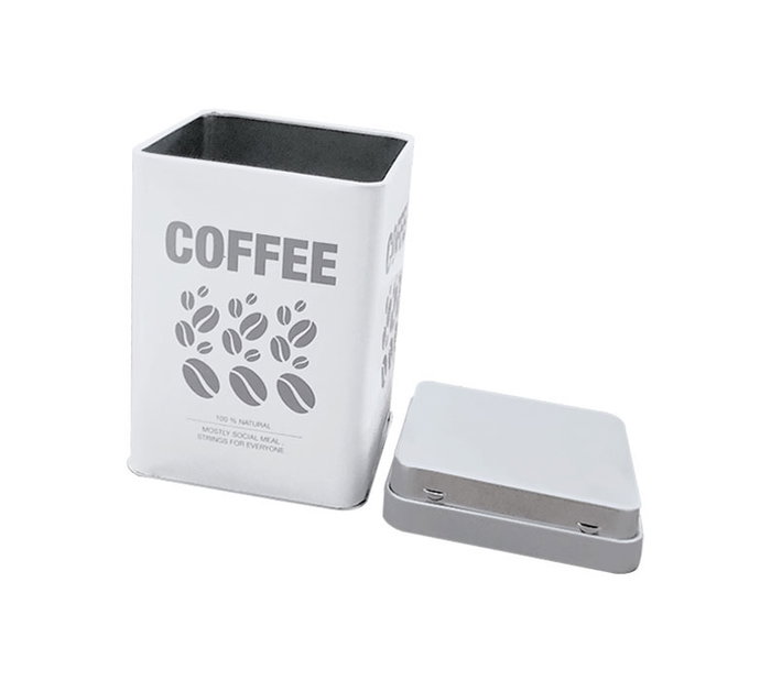 Quttin Bote de Metal para Cocina con Diseño Coffee (12 Unidades)