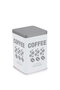 Quttin Bote de Metal para Cocina con Diseño Coffee (12 Unidades)