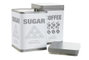 Quttin Bote de Metal para Cocina con Diseño Coffee (12 Unidades)