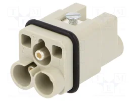 HARTING Han Q Plantilla de Contacto Macho HDC 40A 400V