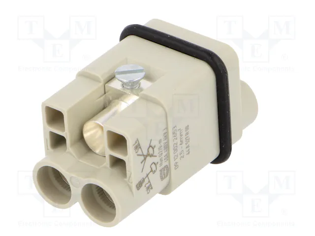HARTING Han Q Plantilla de Contacto Macho HDC 40A 400V