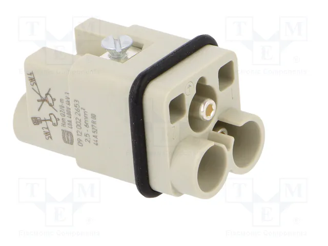 HARTING Han Q Plantilla de Contacto Macho HDC 40A 400V