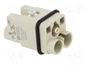 HARTING Han Q Plantilla de Contacto Macho HDC 40A 400V