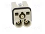 HARTING Han Q Plantilla de Contacto Macho HDC 40A 400V