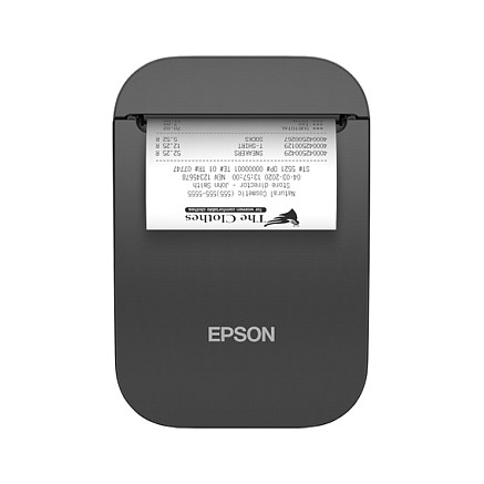 Epson TM-P80II Impresora de recibo portátil Wi-Fi USB-C Negra C31CK00131
