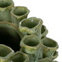Jarrón Verde Cerámica Decoración 29 X 29 X 33 cm