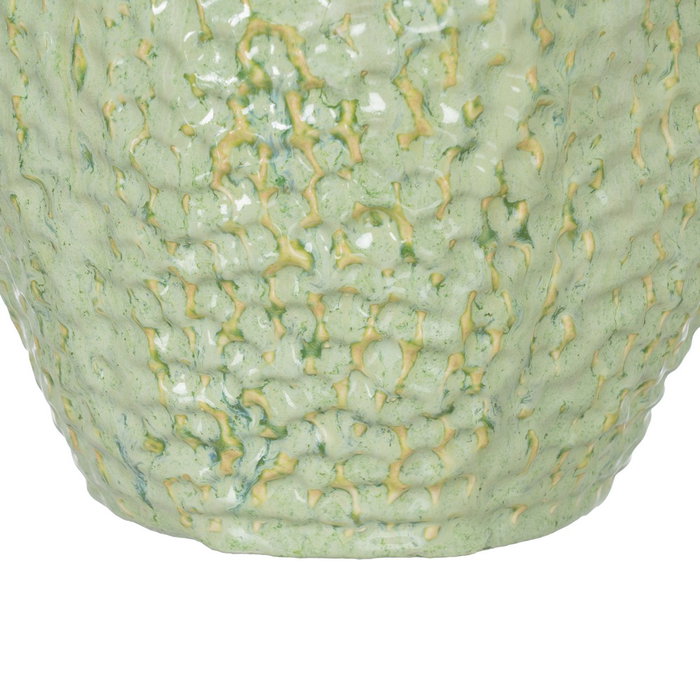 Jarrón Verde Cerámica Decoración 29 X 29 X 33 cm