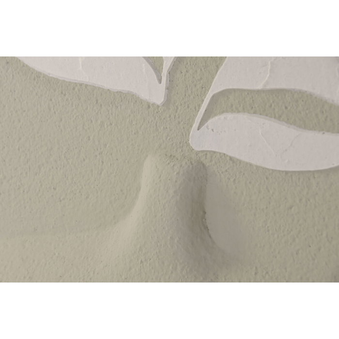 DKD Home Decor Cuadro Lienzo MDF Jarrón 3D (Pack de 2) 80x120 cm