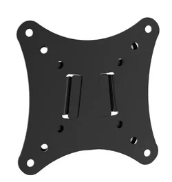 Approx Soporte de TV appST00 para pantallas de 10" a 25", montaje en pared fijo, VESA 100x100, 75x75, 50x50, carga máxima 15 kg, perfil bajo 14mm, color Negro