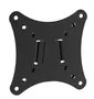 Approx Soporte de TV appST00 para pantallas de 10" a 25", montaje en pared fijo, VESA 100x100, 75x75, 50x50, carga máxima 15 kg, perfil bajo 14mm, color Negro