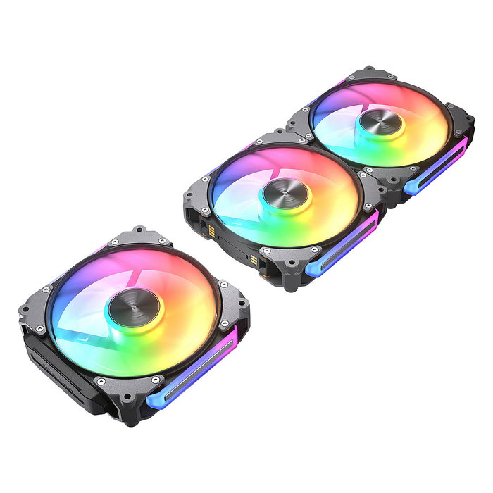 Cougar CF-APR12HB3-RGB Ventilador para Carcasa 120mm ARGB Negro Pack 3 Unidades