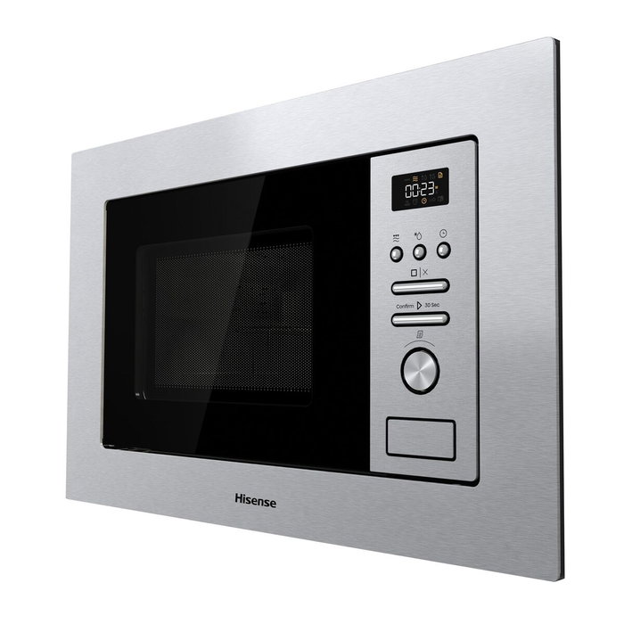 Microondas con Grill Hisense BIM320G41X 800 W 20 L Acero