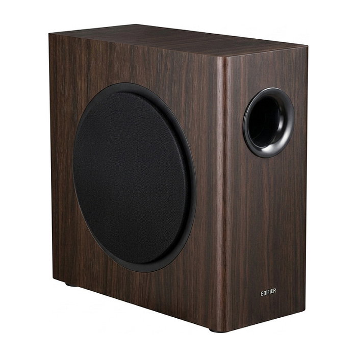 Edifier T5s Active Subwoofer braun