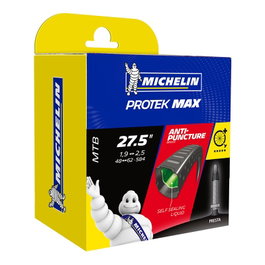 Michelin Cámara Protek Max ERTRO 47/61-584 27.5x1.75-2.35" Autosellante Antipinchazos