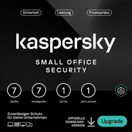 Kaspersky Small Office Security - 7 User, 1 Year Renewal ESD-DownloadESD