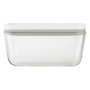 Zwilling Fresh&Save Vacuum Box M de Vidrio, 0,9 L, Gris y Transparente