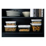 Zwilling Fresh&Save Vacuum Box M de Vidrio, 0,9 L, Gris y Transparente