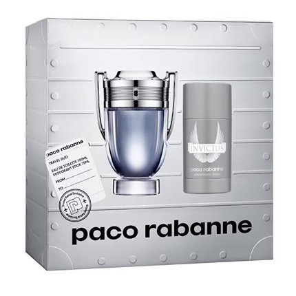 Paco Rabanne Invictus Gift Set Eau de Toilette 100ml y Desodorante 75ml