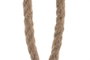 DKD Home Decor Sujetapuertas de Cemento Caracola Blanco