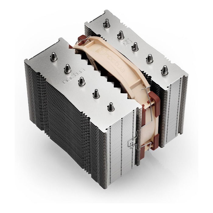 NOCTUA NH-D12L Refrigerador CPU para Socket Intel y AMD, Ventilador de Alto Rendimiento y Bajo Ruido