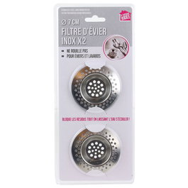 Je cherche une Idee Set de 2 Coladores para Fregadero en Acero Inoxidable
