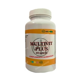 ALFA HERBAL Multivit Plus Herbal 120 Cápsulas