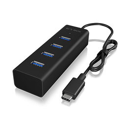 ICY BOX IB-HUB1409-C3 USB-C Hub de 4 puertos USB 3.2 Gen 1
