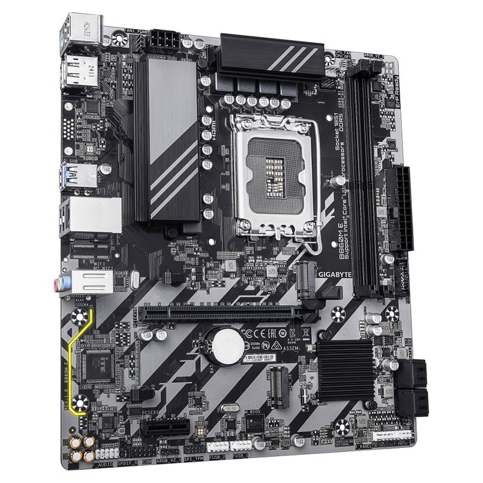Gigabyte B860M E Placa Base LGA 1851 DDR5 Micro ATX Gigabyte B860M E Placa Base LGA 1851 DDR5 Micro ATX