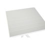 DKD Home Decor Mesa de Metal y PP Reciclado Gris 70x70x75 cm