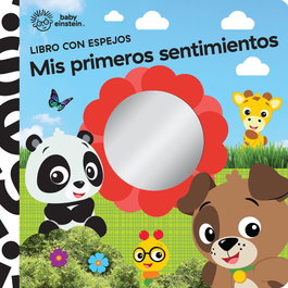 Pi Kids Mis primeros sentimientos, libro con espejo Baby Einstein