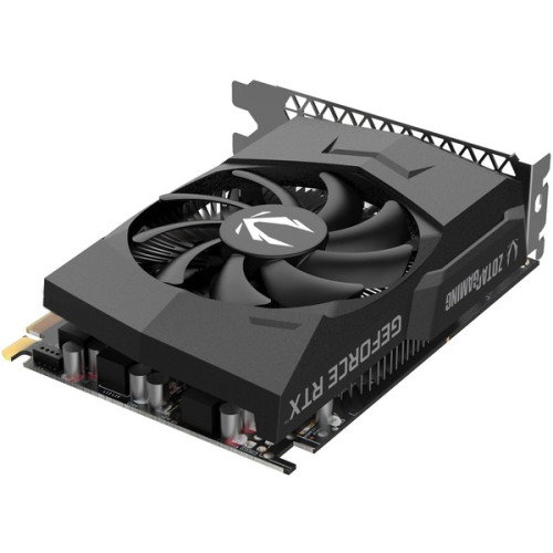 ZOTAC GAMING GeForce RTX 3050 6GB GDDR6 Compacta, PCIe Powered, 2304 CUDA Cores, Ray Tracing, DLSS, HDMI 2.1, DisplayPort 1.4a