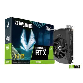ZOTAC GAMING GeForce RTX 3050 6GB GDDR6 Compacta - Tarjeta Gráfica NVIDIA Ampere, Ray Tracing, DLSS, 1470 MHz Boost, PCIe 4.0 x8, HDMI 2.1, 3x DisplayPort 1.4a