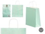 Pincello Bolsa Papel Verde Menta Pequeña 24 x 31 cm (Set de 150)
