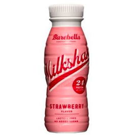 BAREBELLS Bebida Milkshake Protein Fresa con 24g de Proteína 330ml