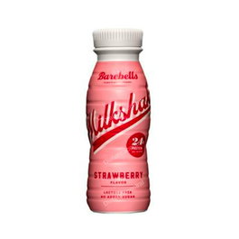 BAREBELLS Batido de Proteínas Milkshake Sabor Fresa Sin Lactosa 330 ml