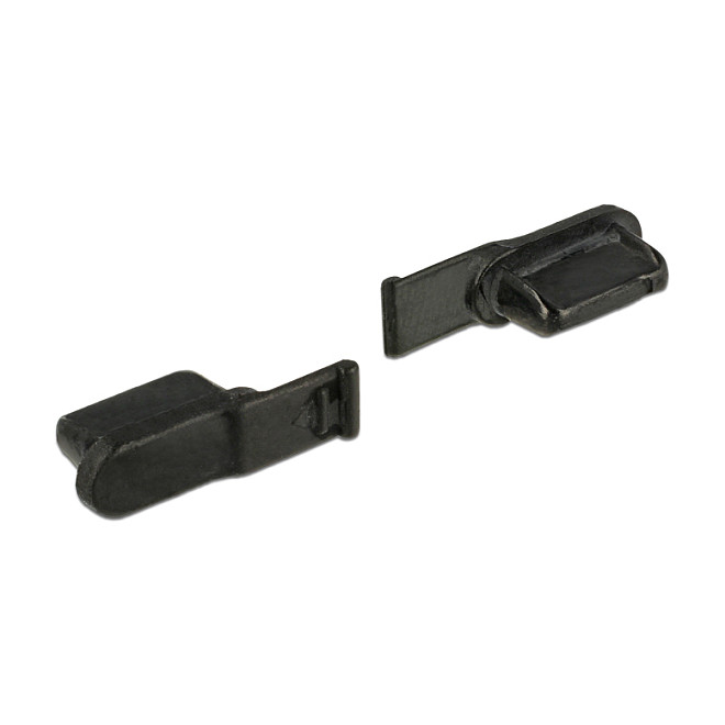 DeLOCK 64033 Cubierta antipolvo para puerto Lightning™ Negro, 10 piezas DeLOCK 64033 Cubierta antipolvo para puerto Lightning™ Negro, 10 piezas