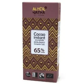 ALTERNATIVA 3 Cacao Instantáneo en Polvo 65% Mínimo Cacao - 250g - Ecológico Bio, Producto de Comercio Justo ALTERNATIVA 3 Cacao Instantáneo en Polvo 65% Mínimo Cacao - 250g - Ecológico Bio, Producto de Comercio Justo
