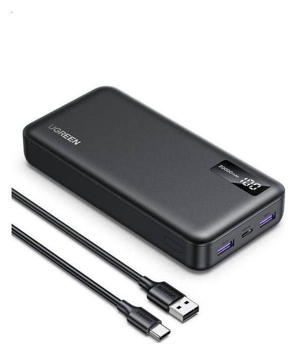 UGREEN Powerbank 25683 de 20000 mAh Negro UGREEN Powerbank 25683 de 20000 mAh Negro