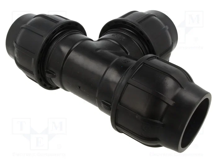 GEBO Conector en T de apriete para tuberías PE de 63mm GEBO Conector en T de apriete para tuberías PE de 63mm
