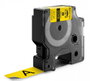 Dymo RHINO Cinta ID1-19 Negro/Amarillo Vinilo 19mm x 5,5m