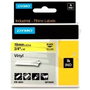 Dymo RHINO Cinta ID1-19 Negro/Amarillo Vinilo 19mm x 5,5m